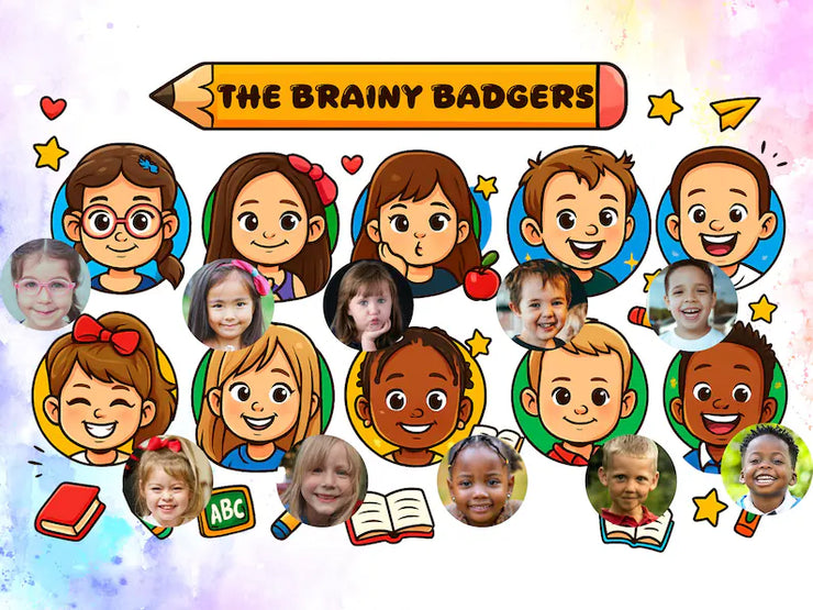 Custom Cartoon Portrait Logo from Your Photo – Personalized Avatar, Business Branding & Bulk Orders – 24 Hour Delivery