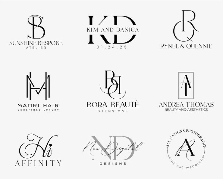 Premium Custom Logo Design – Minimal, Modern & Luxury Branding with Unlimited Revisions – Multiple Packages