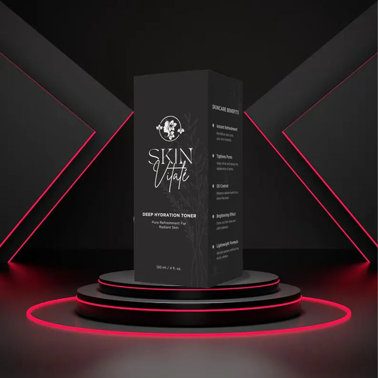 Editable Cosmetic Packaging Design Template | Skincare & Beauty Box Layout with Free 120+ Icons – Canva Instant Download